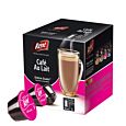 Café René Café Au Lait package and capsule for Dolce Gusto
