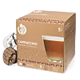 Kaffekapslen Cappuccino package and capsule for Dolce Gusto