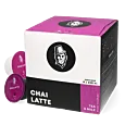 Kaffekapslen Chai Latte package and capsule for Dolce Gusto