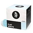 Kaffekapslen Flat White package and capsule for Dolce Gusto
