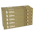 Pack with 100 aluminium pods of Kaffekapslen Lungo for Nespresso