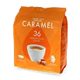 Kaffekapslen Caramel 36 package and pods for Senseo
