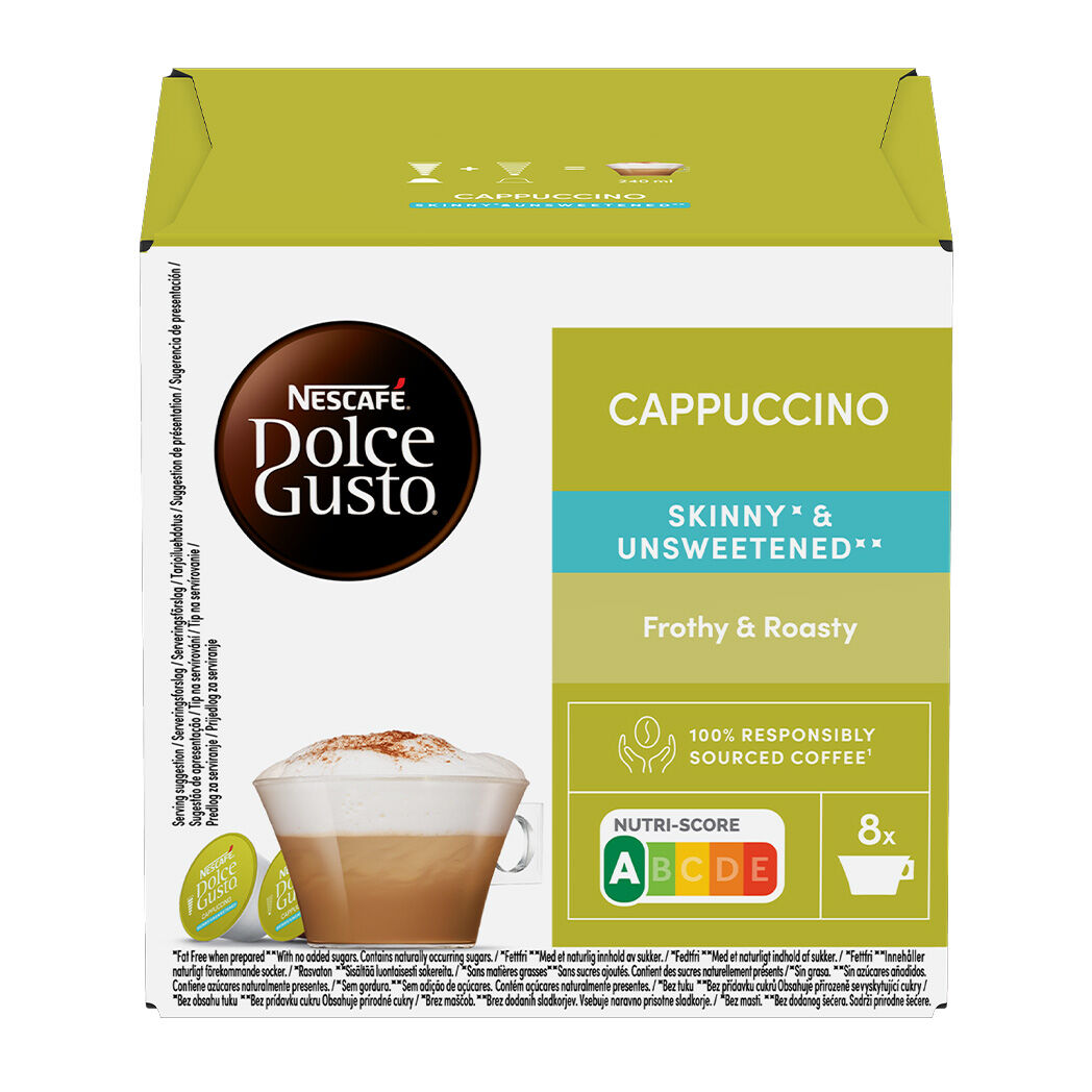 Cappuccino\u0020Skinny\u0020\u0026\u0020Unsweetened\u0020\u2013\u0020Nescaf\u00E9\u00A0\u0020\u0020