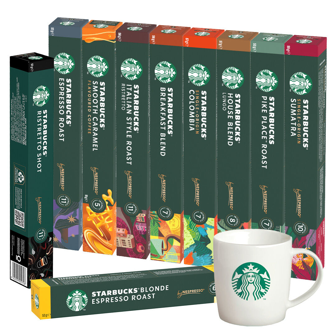 Pacote\u0020Inicial\u0020Starbucks\u0020para\u0020Nespresso\u00AE